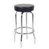 Boss Vinyl Swivel Stool - Black