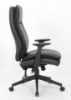Picture of B7-30BK Boss H.B. Double Plush Exec Chair w/Adj Arms Black