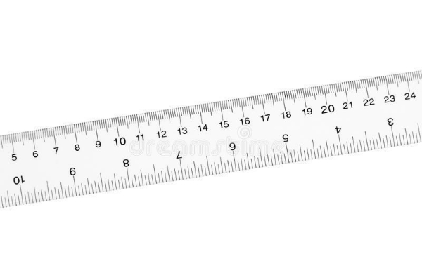 Picture of 71-006 CF Yingqiang 40cm/16" Plastic Ruler #2610