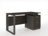 Picture of ET-D127W Evolve 1200 x 700 Desk w/Cupboard - Walnut