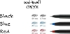 Picture of 61-002 UniBall Onyx Pen Black Micro #60040