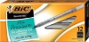 Picture of 61-015A Bic Round Stic Pen Black Fine #GSF-11BLK