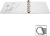 Picture of 04-012G 1"  VU D-Ring Binder White #90103