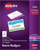 Picture of 02-002 Avery 2-1/4 x 3-1/2 Pin Style Name Badge #74549