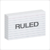 Picture of 13-002 3x5 Ruled Cards (100) White