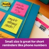 Picture of 56-077 3M Post-It 3x3 Pads Neon (5pk) #6545-5PK