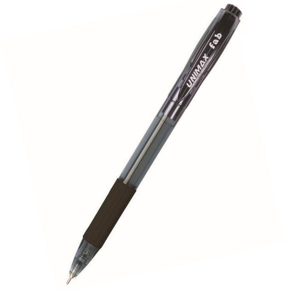 Picture of 62-038 Unimax Fab Ret. Ball Point Pen 1.0mm - Black #797