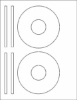 Picture of 46-020 Maco CD/DVD Labels Matte (40) #ML7560