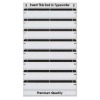 Picture of 45-021A Maco File labels - Black #FFL8