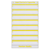 Picture of 45-017 Maco File Labels -Yellow #FFL3