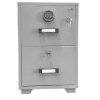 Picture of AF-C2DD Image 2-Drw Fireproof Cabinet w/Digital Lock - Grey