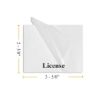 Laminating Pouches (5mil) 2-3/8x3-5/8 (100) #LP05FIL