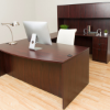 Picture of HT-189M Hitop 71 x 36/41 Bow Front Desk