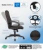 Picture of B8-306BK Boss Medium Back Chair Black