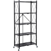 Picture of AZ-RYX55B Image 1620H x 720W Foldable 5-Shelf Rack - Black
