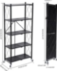 Picture of AZ-RYX55B Image 1620H x 720W Foldable 5-Shelf Rack - Black