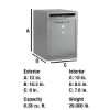 Picture of 09-027 Sentry 12 x 8 x 10.3 Small Depository Safe #UC039K