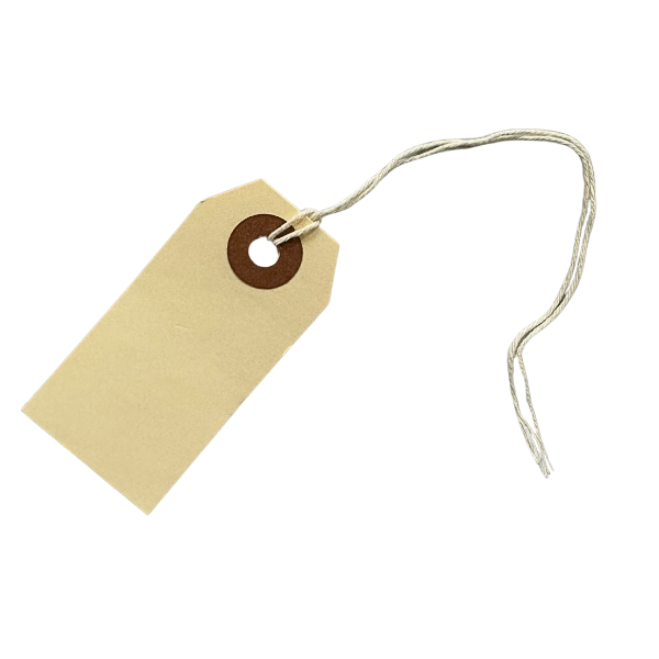 Picture of 81-055  2-3/4 x 1-3/8 Shipping Tags w/String (100) #11-501