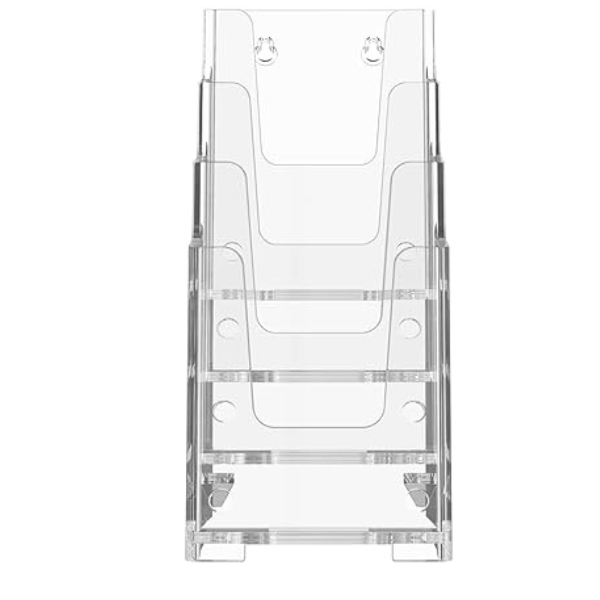 Picture of 08-016 4-Tier Leaflet Holder 4" Clear
