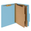 Picture of 37-030 Classification Folder 6-P L/S Blue #PU61LBL