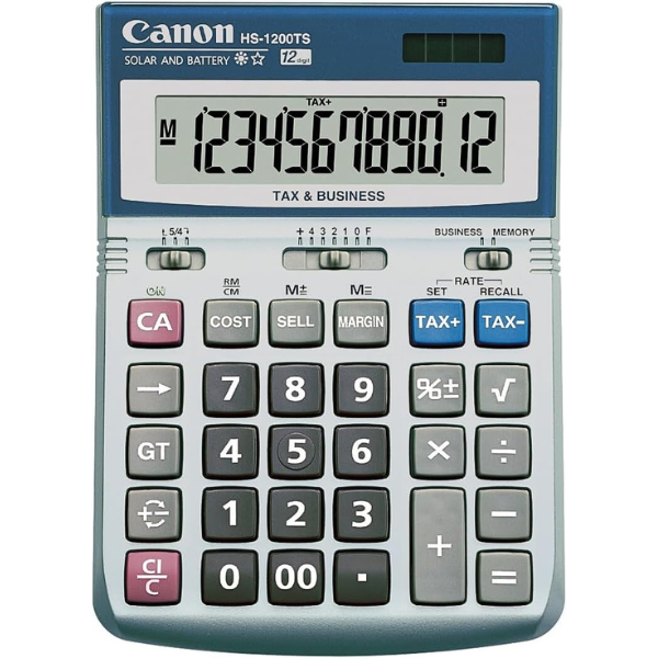 Picture of 09-080A Canon HS-1200TS 12-Digits Calculator