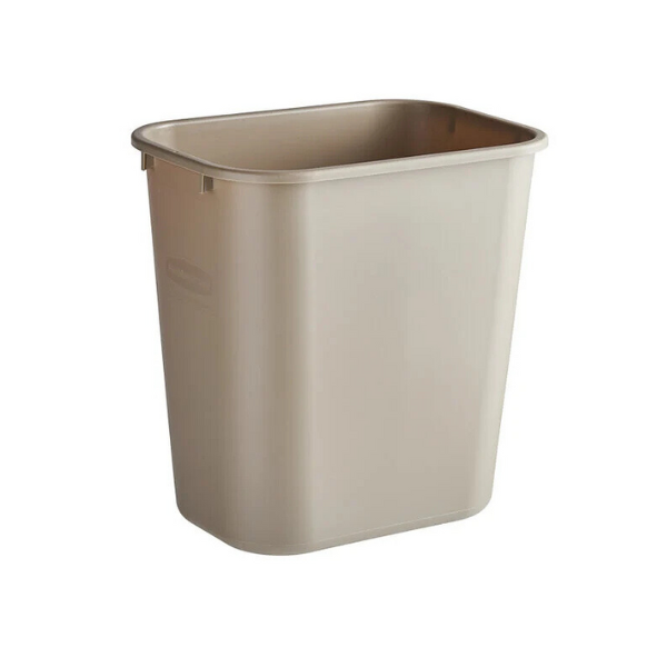 Picture of 05-024 Rubbermaid Waste Paper Bin Beige (Small) 13QT