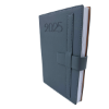 Picture of 90-008 SOS 5 1/2 x 8 1/2 Exec Appt. Diary w/Flap - Blue