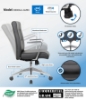 Picture of B8-886BK Boss MB Conference Chair Alumn. Frame - Black
