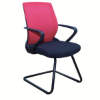 Picture of AA-5321A Anji Mesh Side Chair w/Arms - Red #8-05