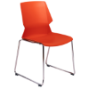Picture of AA-5265RD Image Stack Chair w/Chrome Frame - Red