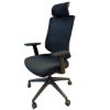 Picture of AA-5322BK Anji High Back Mesh Chair w/Headrest - Black