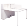 Picture of ST-BGP01 Torch 1500x1200 Desk w/Cupboard & Screen - White