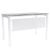Picture of ST-B060CL Torch 1200 x 600 Glass Desk - Clear