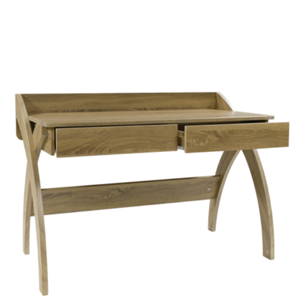 Picture of ST-B1404 Torch 1200 x 600 Desk w/2-Drawers - Walnut