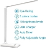 Picture of 47-006 White Crown Desk Lamp #JF-T13WT